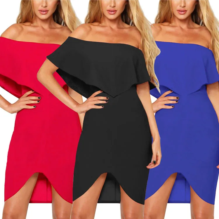 Mayfull женские в виде листка лотоса нерегулярные платье новый бренд|irregular dress|brand