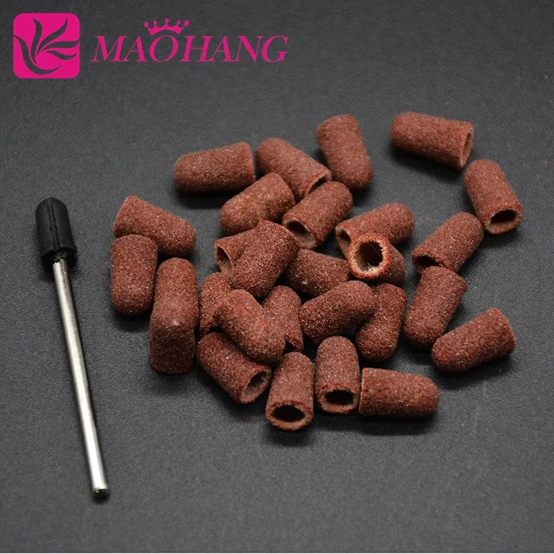 Инструмент для маникюра MAOHANG 5 х11 мм 50 шлифовальных лент и 1 Ручка|sanding bands|nail drill