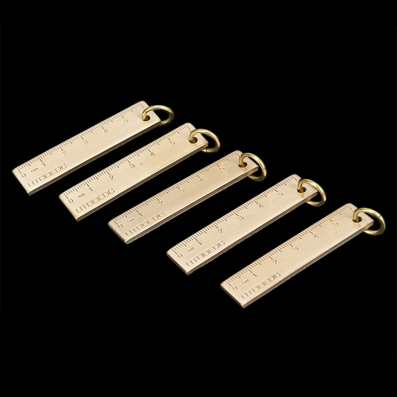 1 шт. инструменты для кемпинга на открытом воздухе линейка латунная шкала