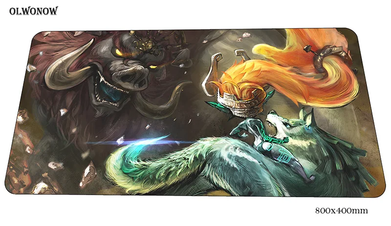 Size 800x400x2mm Zelda Коврик для мыши 80x40 см игровой коврик для мыши с изображением Самый дешевый ноутбук с алюминиевым корпусом стол коврик Лидер продаж padmouse игры pc gamer коврики геймпад - Цвет: Size 800x400x2mm
