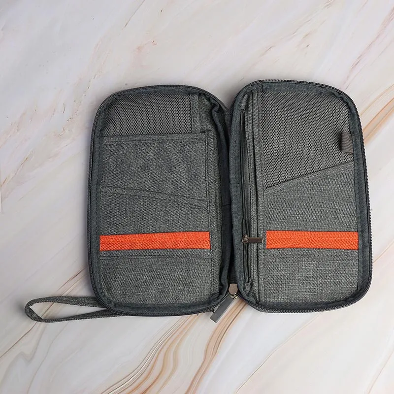 1 Pcs Ticket Passport Credit Card ID Document Organizer Holder Bag Purse Travel Pouch Case LXX9 | Багаж и сумки