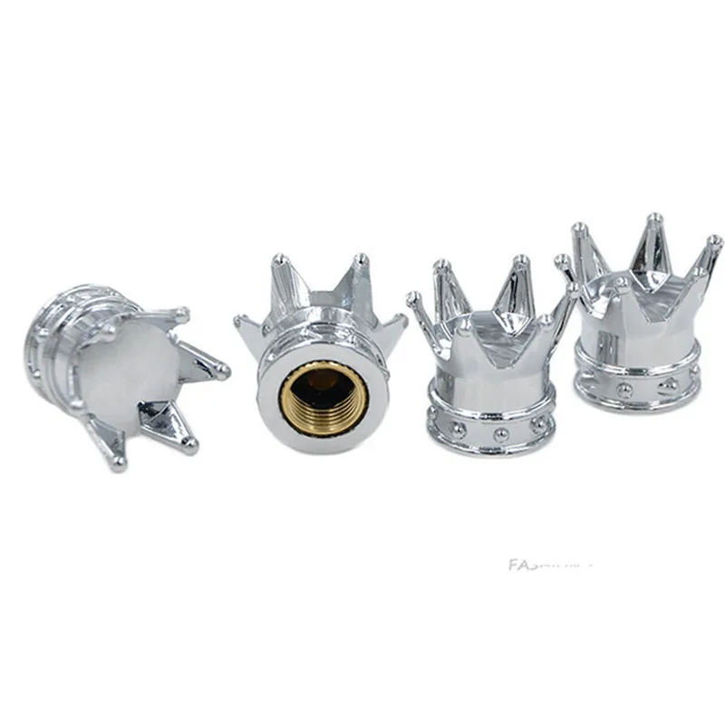 CARPRIE автомобильная шина мотоцикла клапан колпачки 4 шт. корона шин/колесо