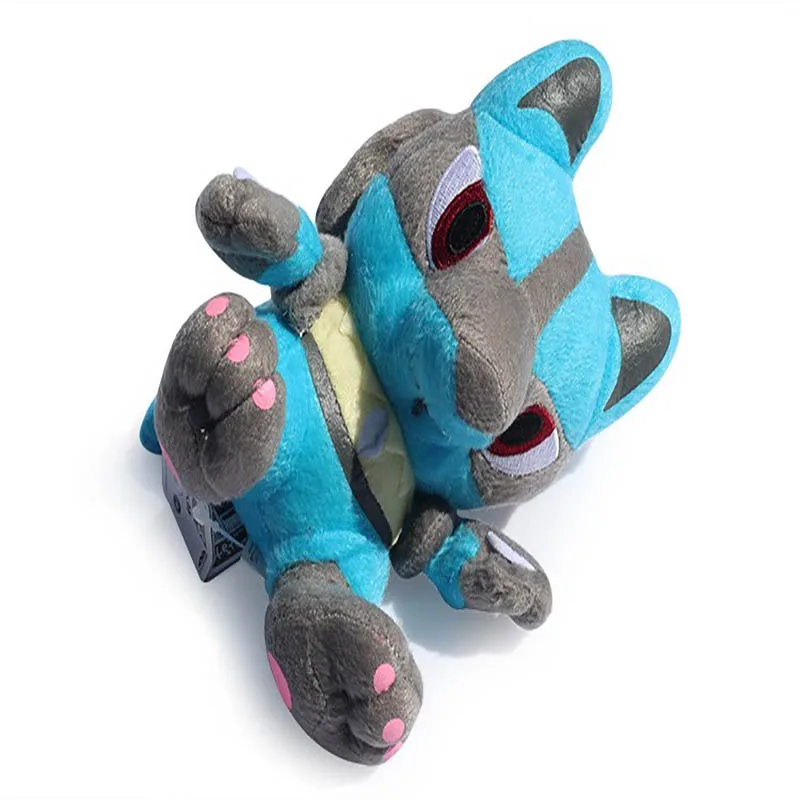 " 18 см Lucario плюшевые игрушки мягкие Peluche Игрушки Куклы Подарки для детей