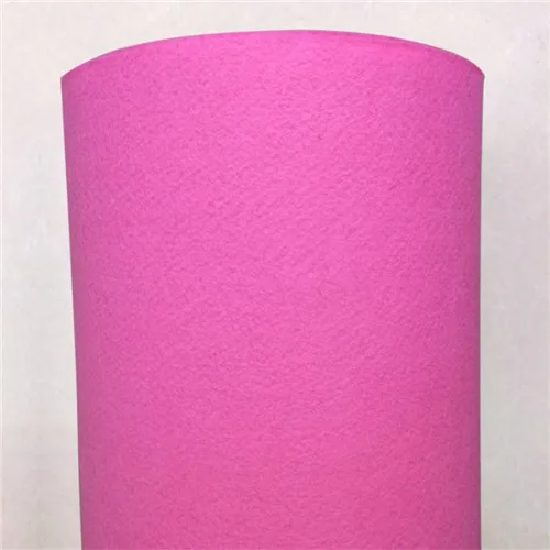 pink 1 м фетровая Ткань DIY ремесла фетровая гирлянда цветы домашний декор Швейные игрушки для хранения подарки шерстяной войлок ручной работы животные Рождественский войлок - Цвет: pink