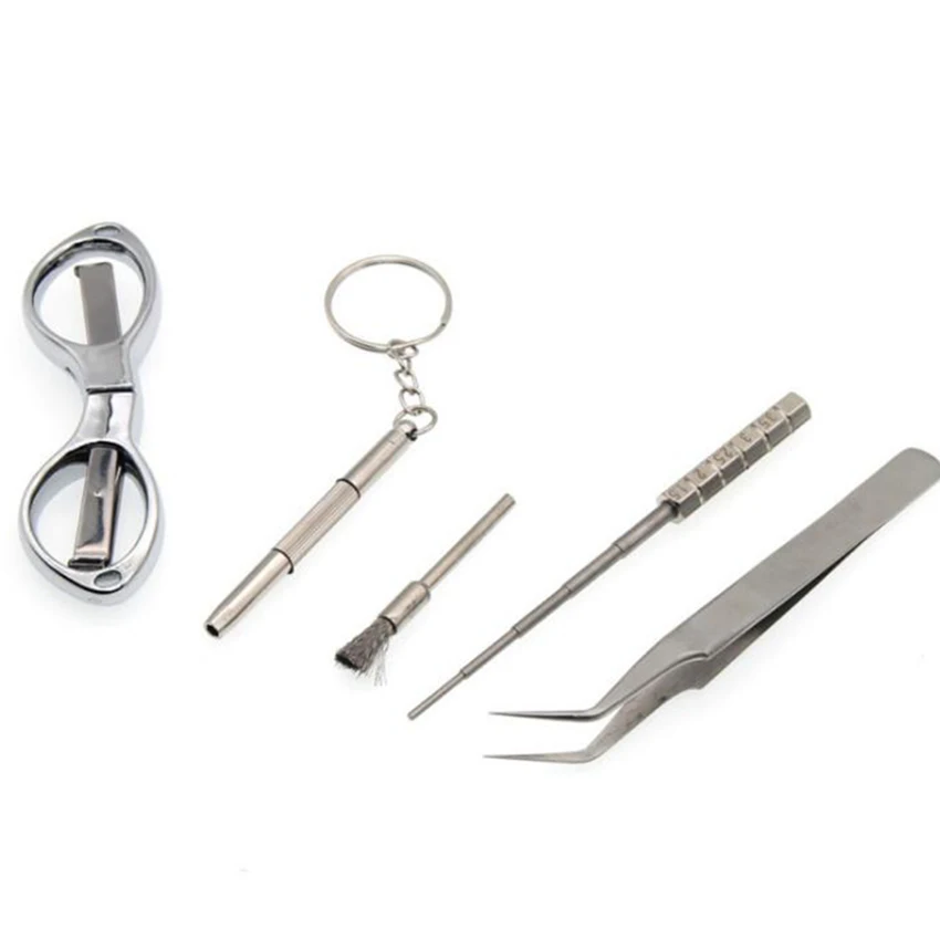 DIY Electronic Cigarette Special Tool Multifunctional Bag Wire Heaters Kit Ceramic Tweezers Rod Pliers Steel Brush | Инструменты