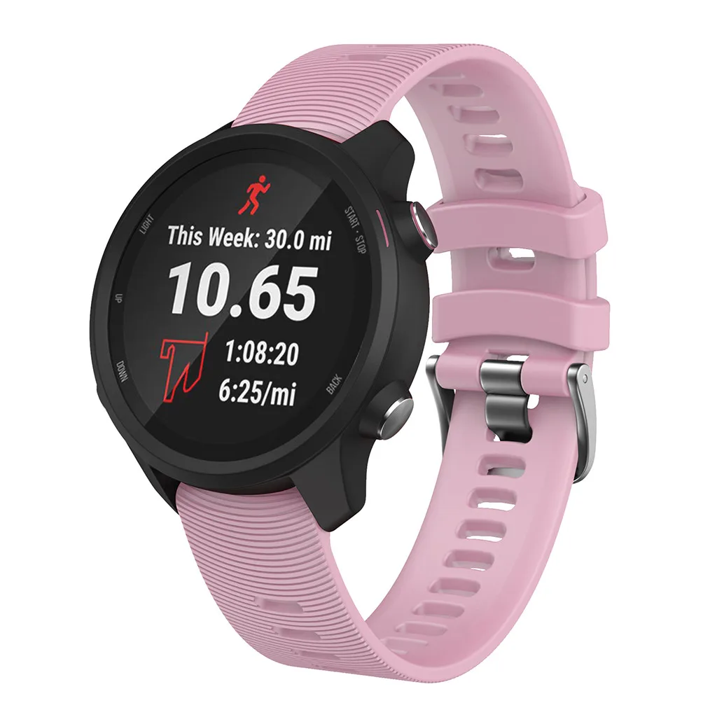 Браслет на запястье для Garmin Forerunner 245/245 M/Vivoactive 3/Vivomove HR Смарт-часы заменить мужчин t Band Роскошные для женщин мужчин 19Jun