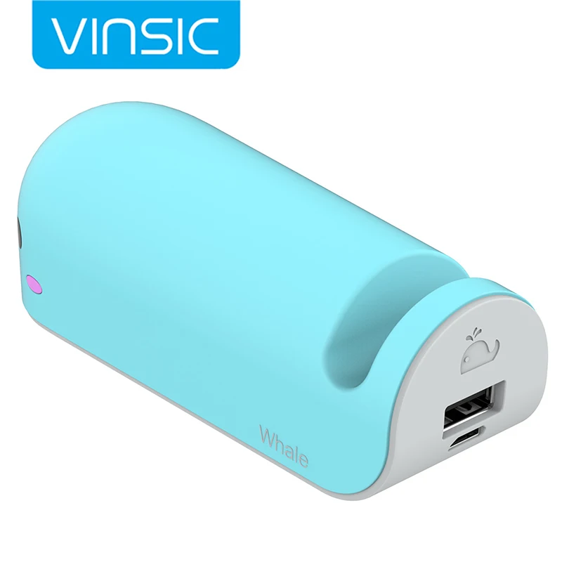 Vinsic Уникальный Собраны Дизайн 10050 мАч Powerbank Детские Кит Power Bank Внешнее Зарядное