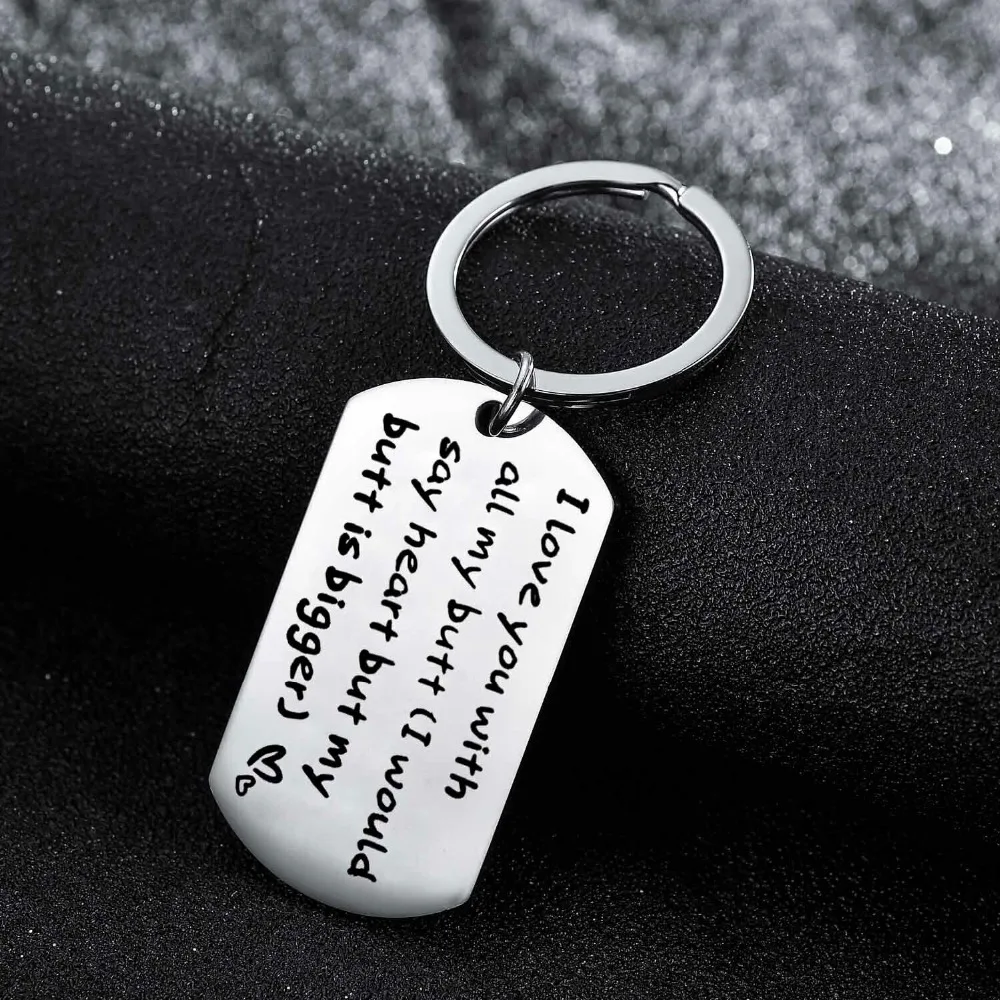 Engraved Lover Couple Gift For Husband Boyfriend Girlfriend Women Men Keyring Key Ring Keychain Valentines Day | Украшения и
