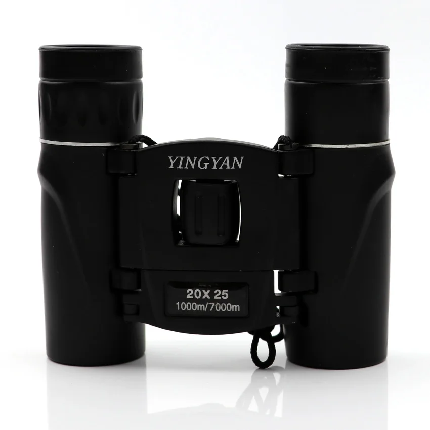 YINGYAN портативный бинокулярный Мини HD оптический телескоп Zoomable 20X25 черный