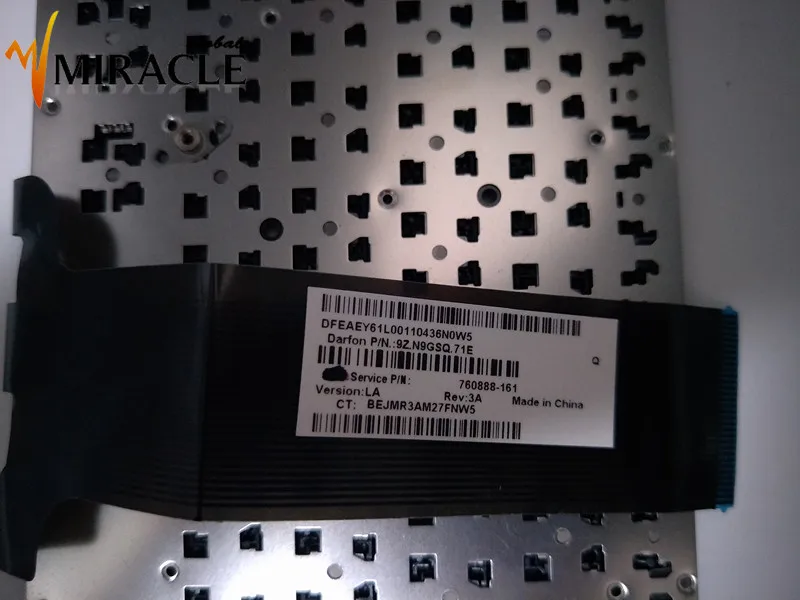 Клавиатура для ноутбука HP Pavilion X360 13 A S SP/LA Латинская версия без рамки со скидкой