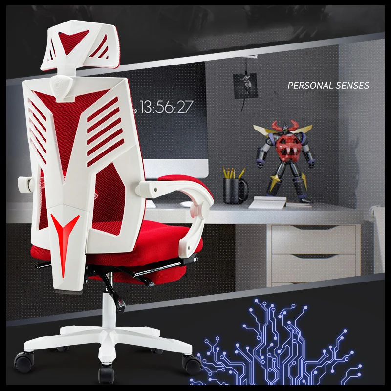 ЕС Boss Gaming Silla Gamer Esports Poltrona стул массаж может лежать с подставкой для ног искусственное кожаное колесо