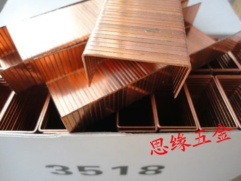 Ручная упаковка коробка для штапельных гвоздей Аксессуары инструментов 16 мм 1800