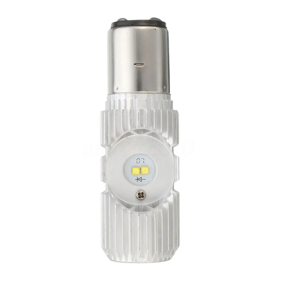 IKVVT 1 шт. BA20D 4LED Hi/короче спереди и длиннее сзади) 20 Вт Мотоцикл Скутер мопед ATV фары лампа