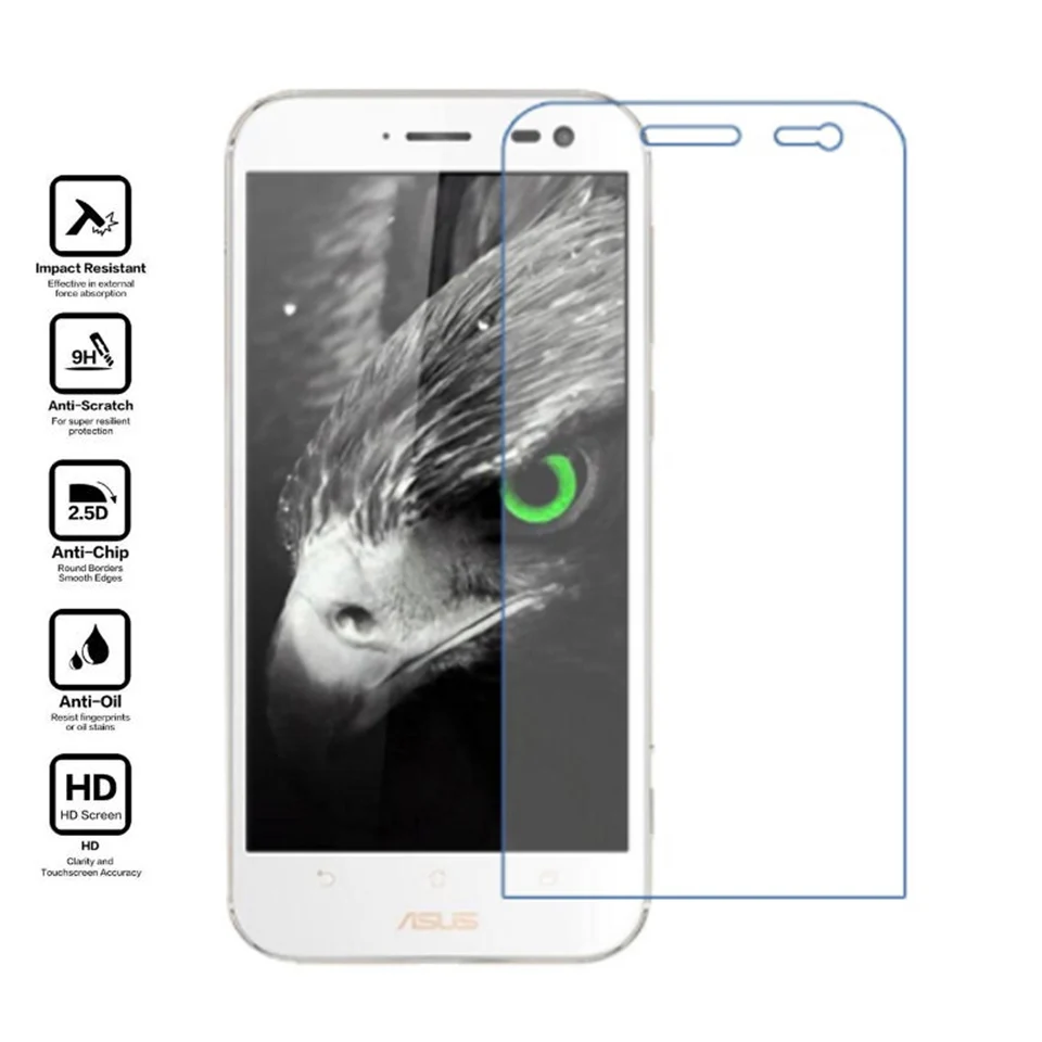 2.5D 9H закаленное стекло для ASUS Zenfone 3 ZOOM ZE553KL Защитная пленка экрана с защитой от