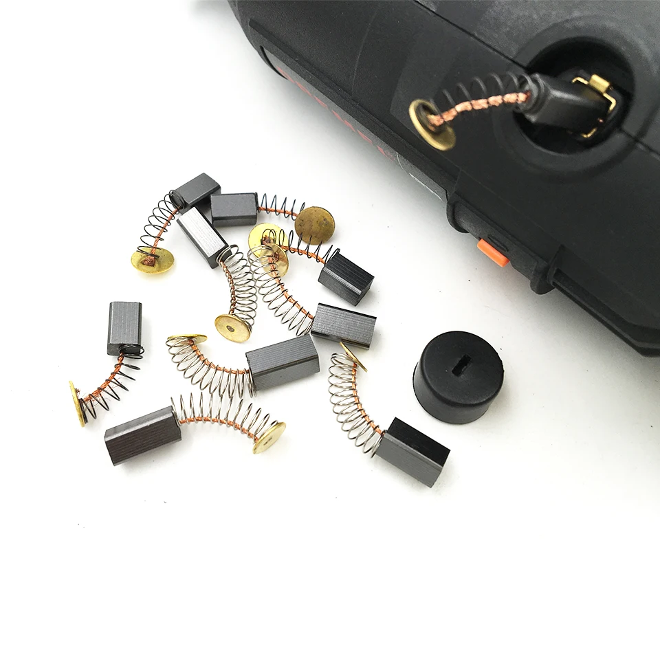 Запасные угольные щетки для мини-дрели 10 шт. аксессуары электроинструментов Dremel