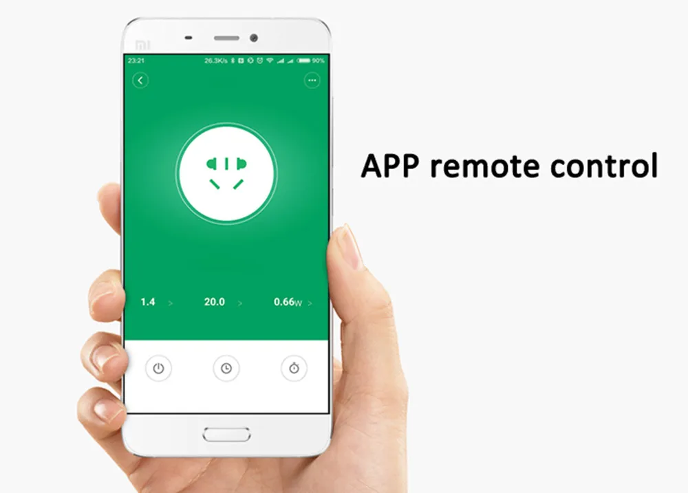 Xiaomi Mi Цзя умная Wi Fi розетка 2 WiFi версия удаленное управление с помощью приложения - Фото №1
