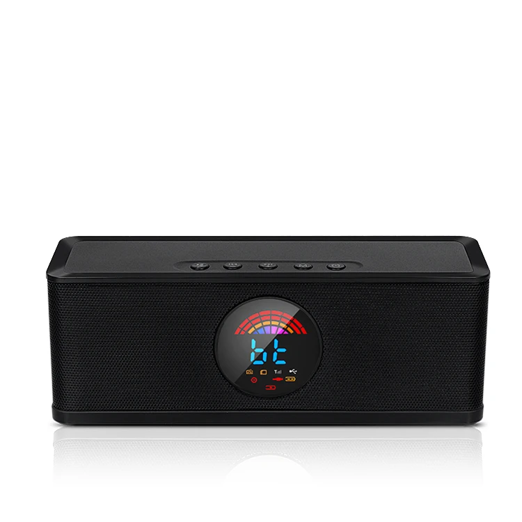 Лидер продаж Bluetooth динамик с красочным ЖК дисплеем Портативный беспроводной