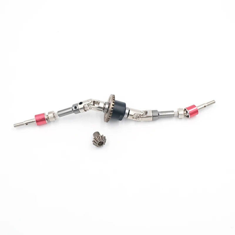 DIY части для WLtoys 12428 12423 t-power металлический универсальный приводной аксессуар комплект обновления CVD передний приводной вал