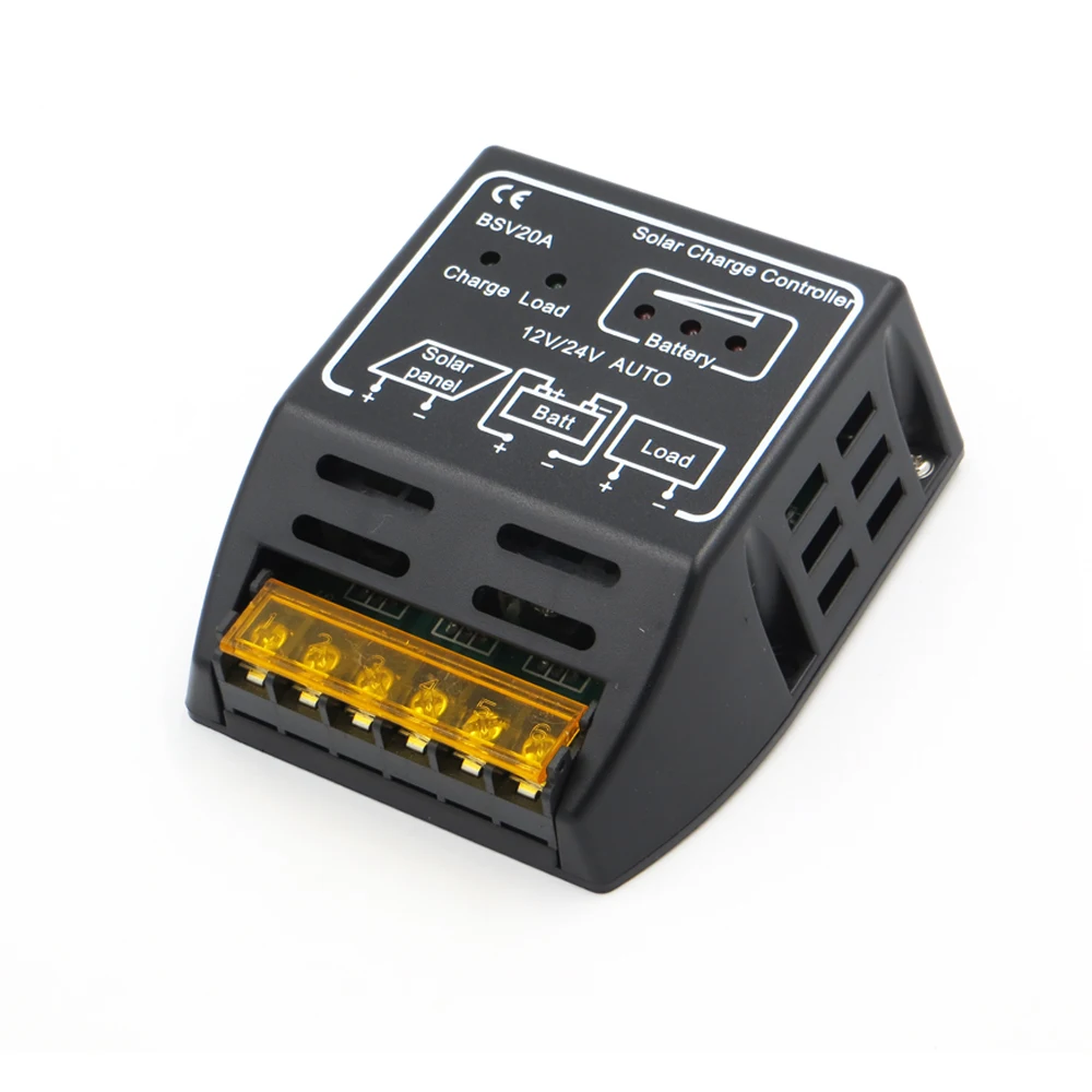 Контроллер заряда батареи CMP12 BSV20A 10/20A 12 В 24 контроллер 100 Вт 200 300 400 500 600 ШИМ