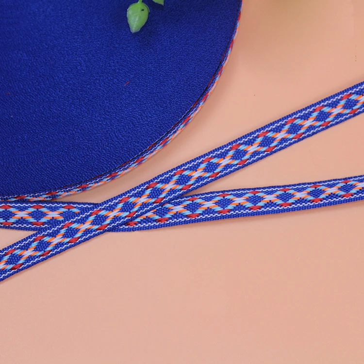 PPCrafts 3/8 &quot10 мм высокая передача национальный стиль полиэстер Жаккардовая лента