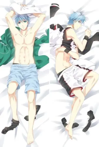 Anime Dakimakura Kuroko no Basket Tetsuya Male BL Pillow Case Hugging Body | Дом и сад