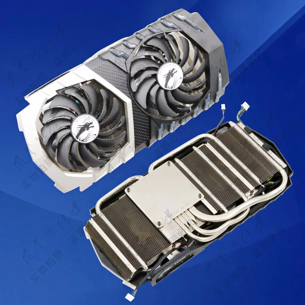 Новые оригинальные радиаторы для MSI GTX1070 Quick Silver dragon titanium совместимы с серией red dragon