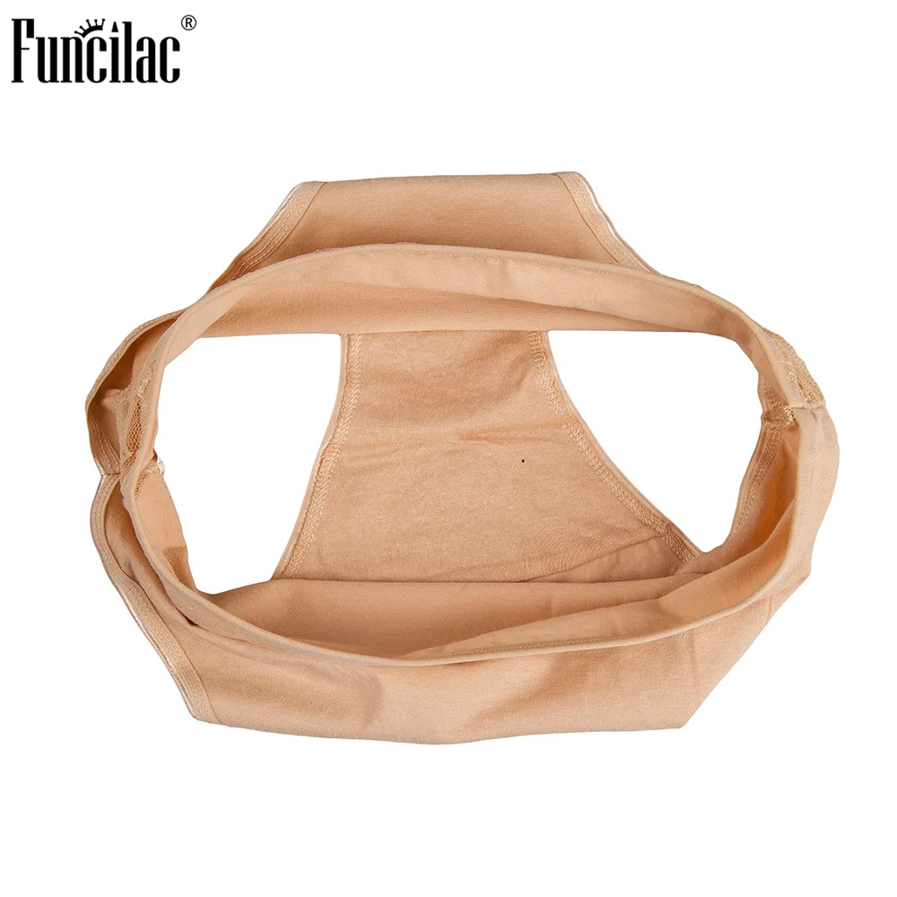 FUNCILAC, женские сексуальные кружевные хлопковые трусы, трусики, нижнее белье, мягкие, средняя талия, одноцветные, удобные, размера плюс, простые, 6 шт./лот, XXL-4XL