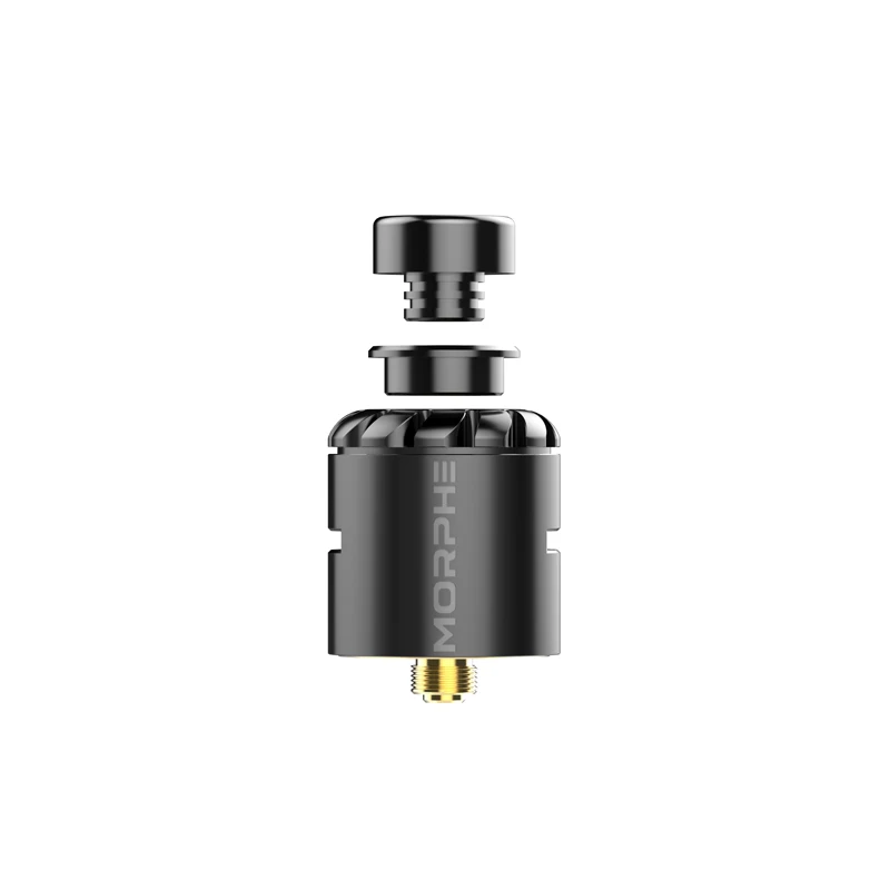 Оригинальный Tigertek Morphe RDA бак 24 5 мм с Delrin 510 капельный наконечник электронная