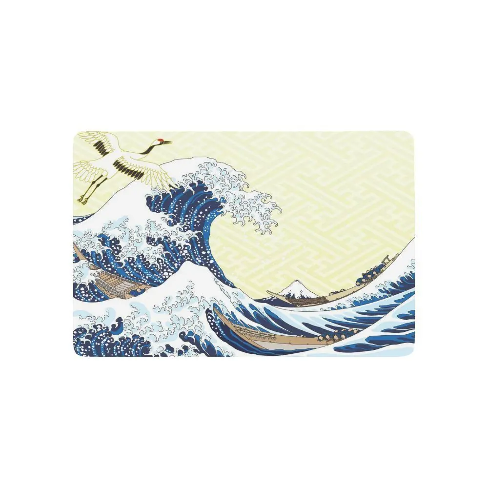 the Great Waves of Kanagawa Anti-slip Door Mat Home Decor Japanese Wave Indoor Outdoor Entrance Doormat Rubber | Дом и сад
