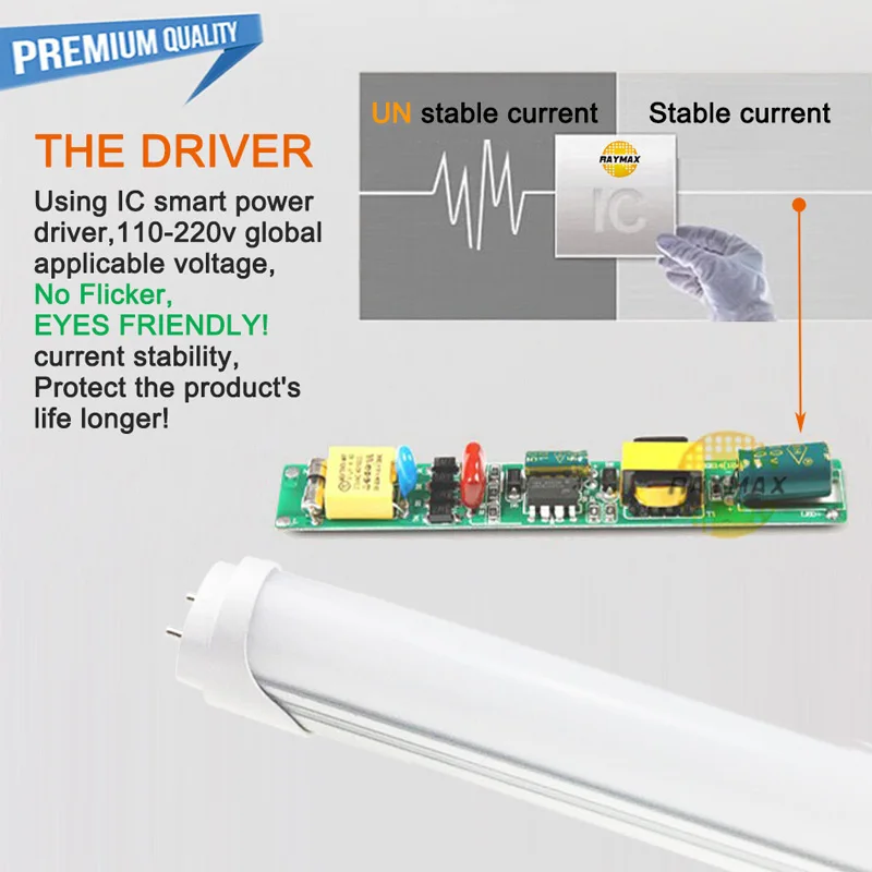 T8 Светодиодная лампа g13 трубка 120 см 60 18 Вт 12 10 t8 1 шт./лот|g13 t8|tubo ledt8 led light tube |