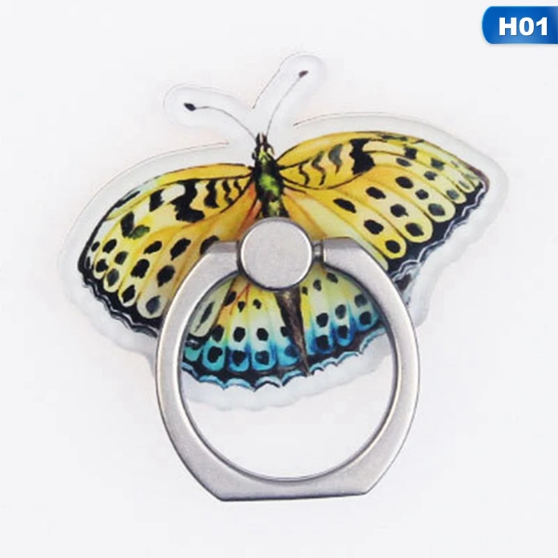 UVR мобильный телефон стенд держатель мультфильм Красота кольцо на палец для Леди