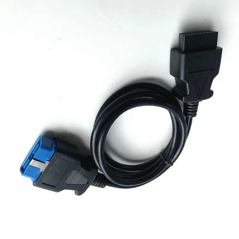 Высокое качество OBD2 адаптер 16pin штекер женский кабель удлинитель OBD II OBDII 16