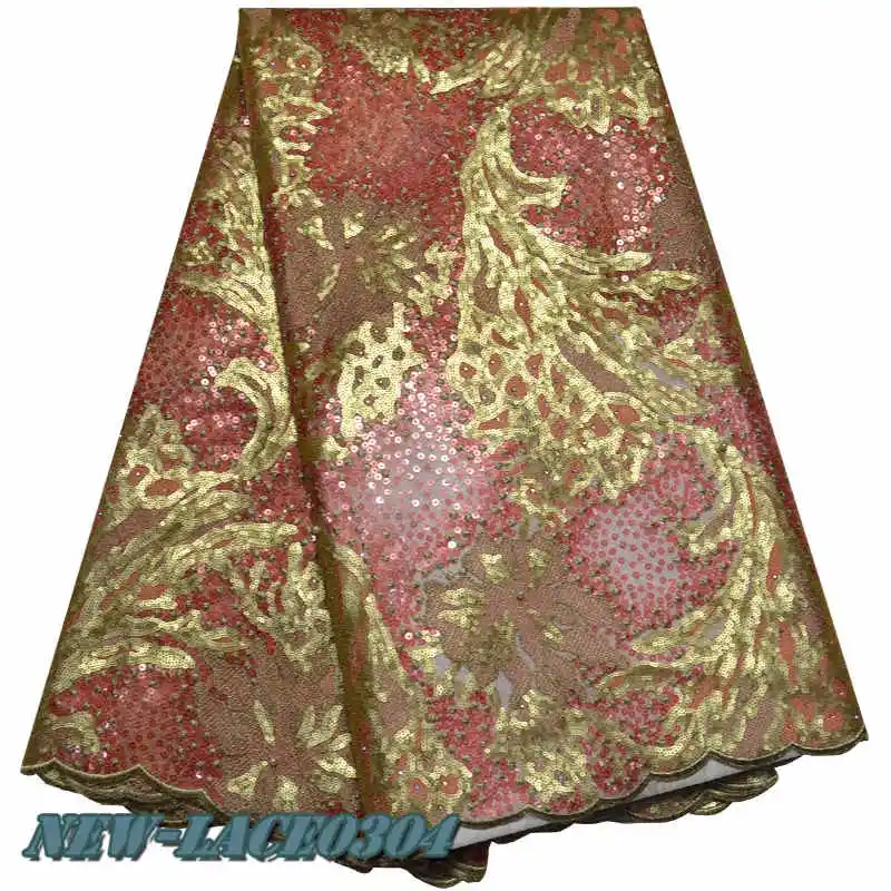 Африканская кружевная ткань с блестками 2018 модная французская нигерийская