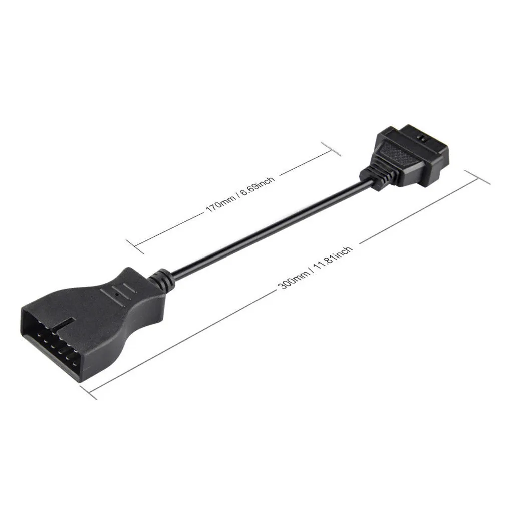CARPRIE инструмент новая горячая распродажа для GM OBD 12 Pin OBD1 до 16 Pin OBD2 конвертер кабель адаптер диагностический сканер 9624