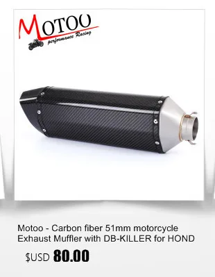 Motoo-полный выхлоп Системы трубы средней трубы slip on выхлопных газов для YAMAHA YZF R25 R3 без выхлопных газов