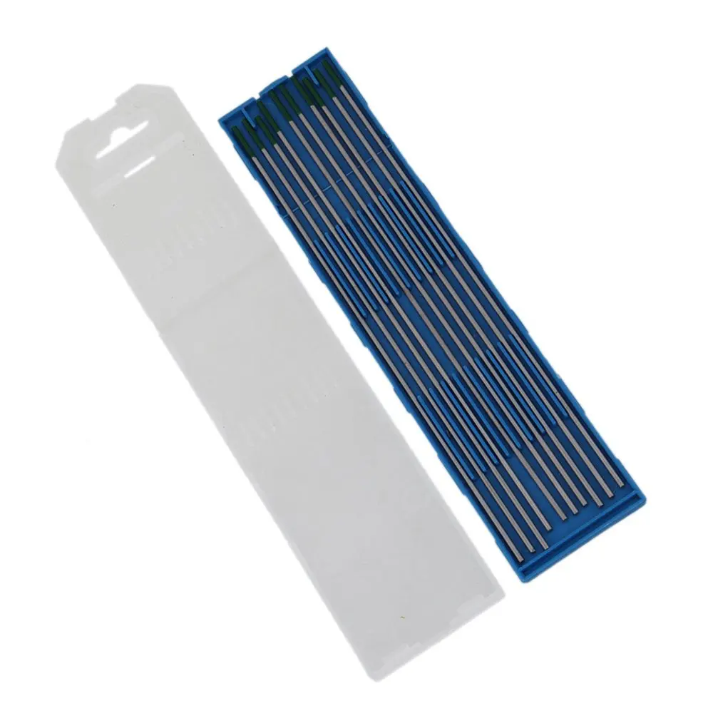 Зелёные промышленные вольфрамовые электроды DC TIG для сварки упаковка из 15