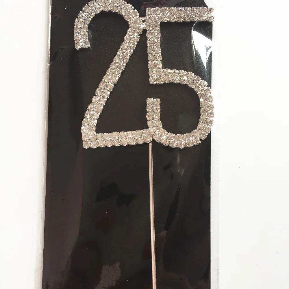 Серебряные украшения 25th для свадьбы | Дом и сад