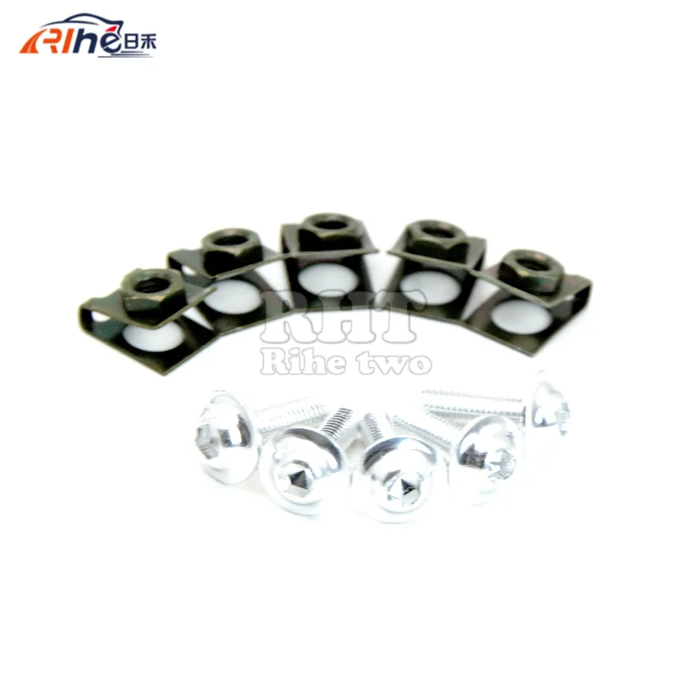 Винт обтекателя 6 мм для мотоцикла Buell 1125r/cr Kawasaki Z750 Z800 Z1000 BMW F800GS F800R F800GT F800ST F800S F700GS