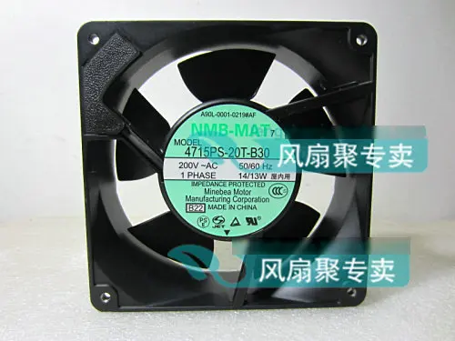

Original NMB 4715PS-20T-B30 A90L-0001-0219#AF 200V 14/13W for FANUC system cooling fan
