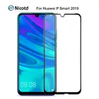 Для Huawei P Smart 2019 Nicotd 2.5D Premium полное покрытие закаленное стекло для Huawei Nova 4 3 3i 2i y6 67 pro 2019 защита для экрана