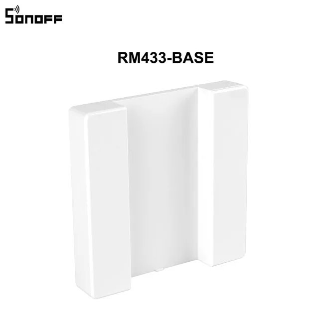 Only BASE 1PCS SONOFF iFan03 Wi-Fi потолочный вентилятор и светильник управление Лер поддержка 433 МГц RF пульт дистанционного управления голосовой пульт дистанционного управления с помощью приложения ewelink - Комплект: Only BASE 1PCS
