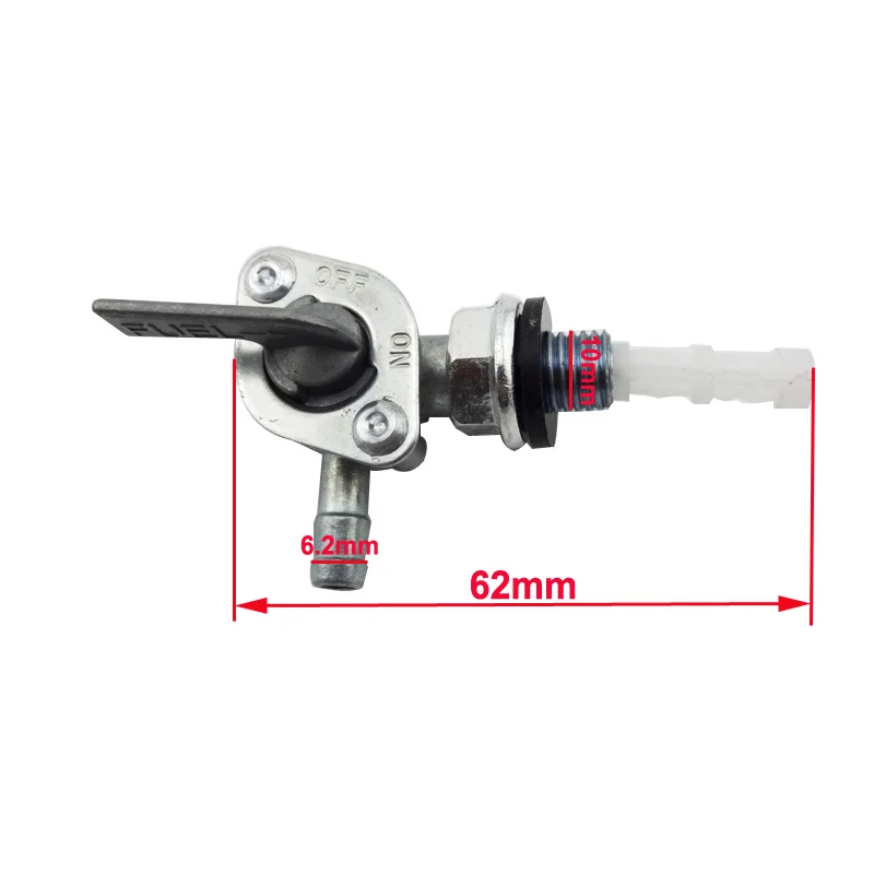 XLSION 2pcs Gas Tank Fuel Tap Cock Petcock For 50cc 70cc 90cc 110cc 125cc 140cc 150cc 160cc Pit Dirt Bike Motorcycle | Автомобили и