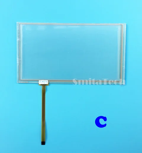touch screen C 6," HSD062IDW1 A00 A01 A02 ЖК-дисплей экран автомобиля gps планшета Дисплей и 155*88 мм 4-проводной резистивный сенсорный экран замена сенсорной панели - Цвет: touch screen C