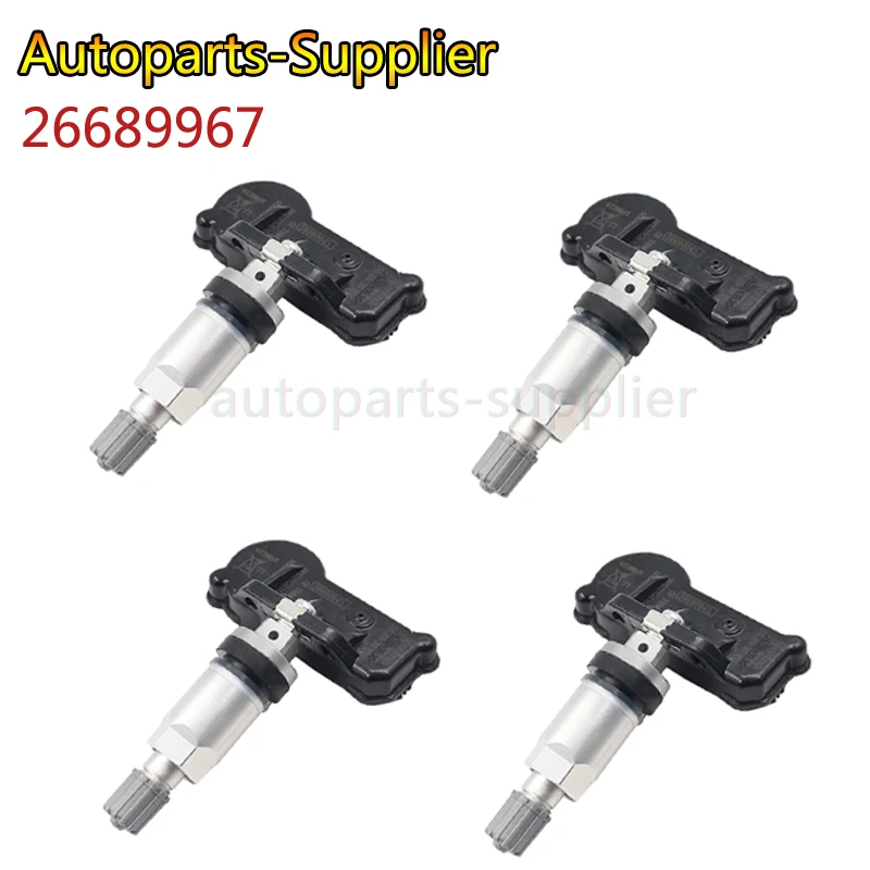 

4pcs/Lot 433MHZ TPMS Tire Pressure Monitoring Sensor for Buick Excelle Car accessories Tire Pressure Sensor 26689967