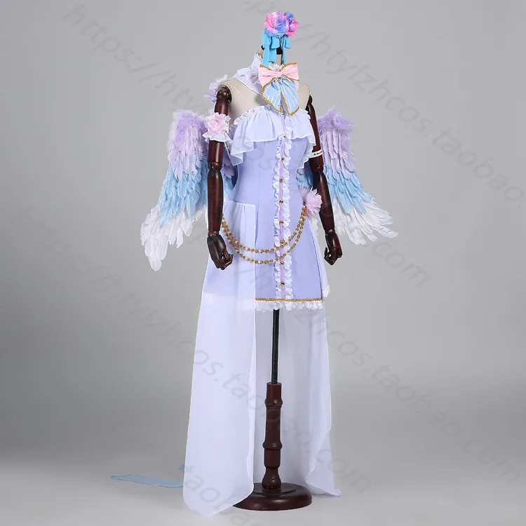 Костюм для косплея Love Live Ayase Eli рождественское платье белое на День святого