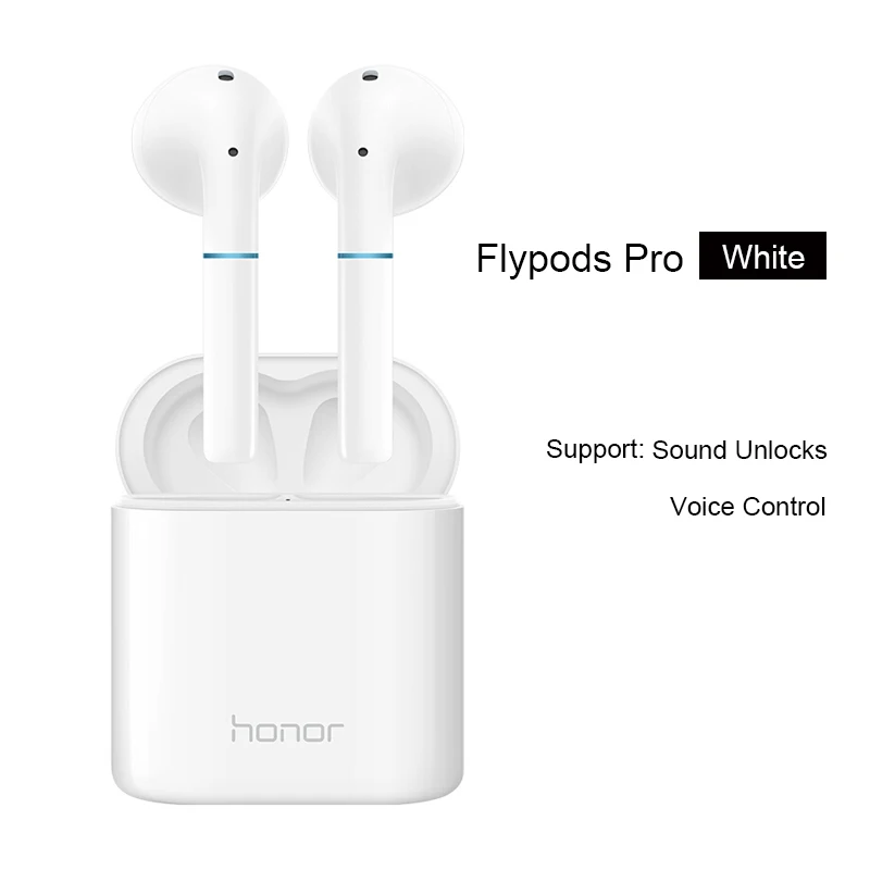 Flypods Pro White huawei Honor Flypods Pro, беспроводные Bluetooth наушники С Пылезащитным покрытием, водонепроницаемая гарнитура для смартфона huawei Honor - Цвет: Flypods Pro White