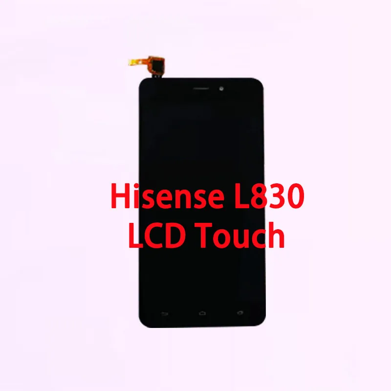 RYKKZ для Hisense L830 ЖК дисплей с кодирующий преобразователь сенсорного экрана в сборе