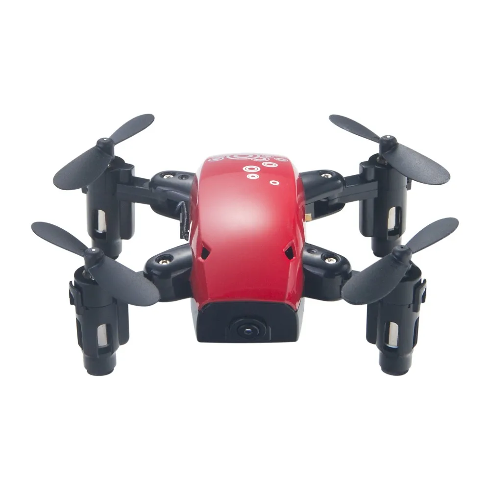 Карманный Квадрокоптер дроны 1806A Wifi FPV с камерой Hd 6-осевой гироскоп складной