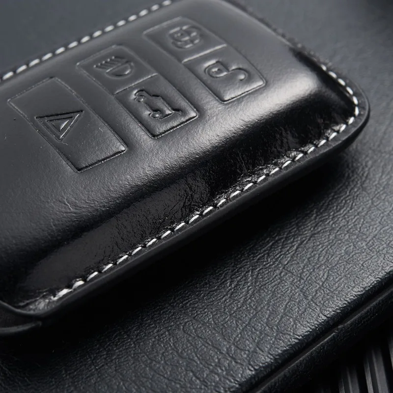 Кожаный чехол для брелка с ключом Land Rover 2018 Range Sport New Discover 5 ключ держатель перчатки