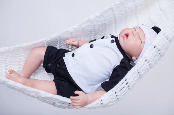 Кукла реборн 20 дюймов милая мягкая хлопковая кукла виниловая силиконовая для